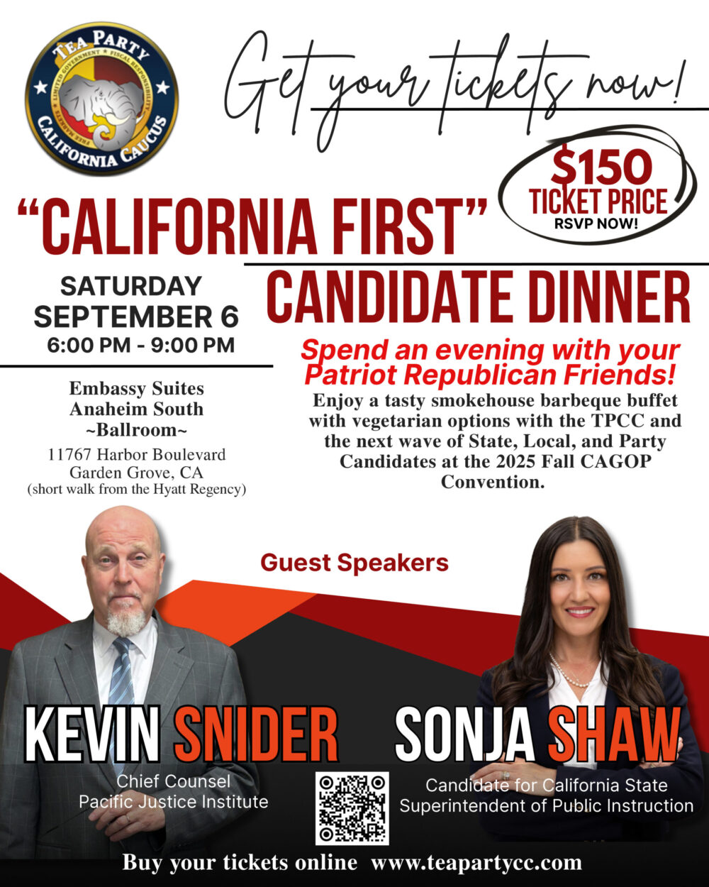 "California First" Candidate Dinner