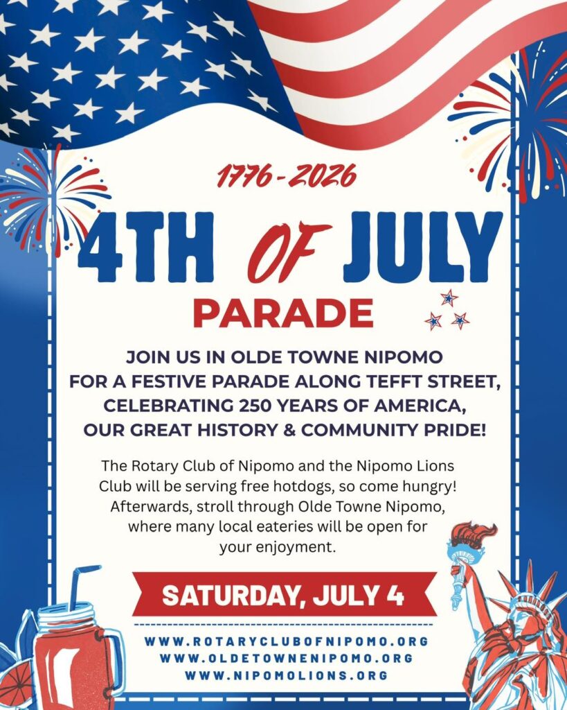 Nipomo Parade and 250th Celebration