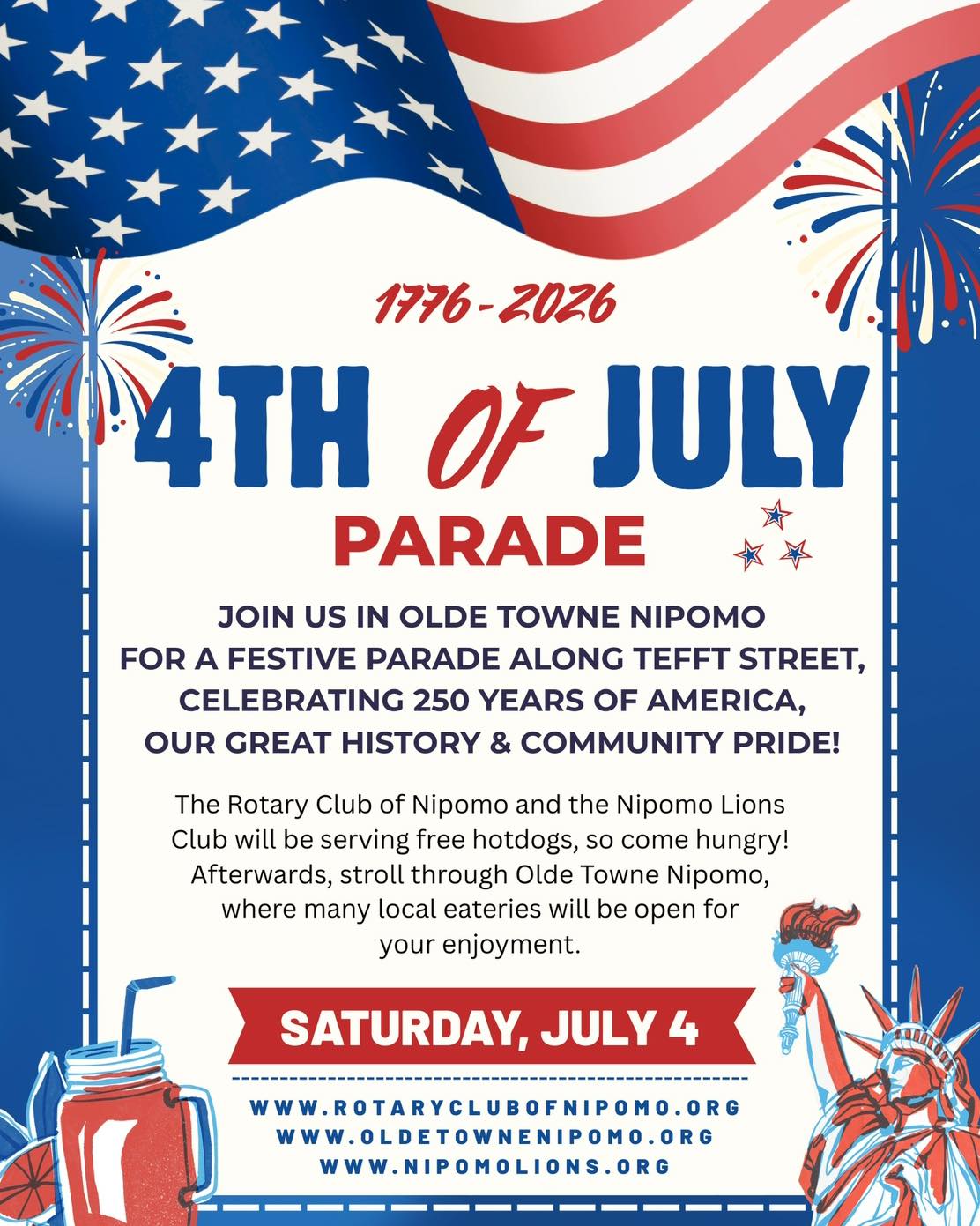 Nipomo Parade and 250th Celebration