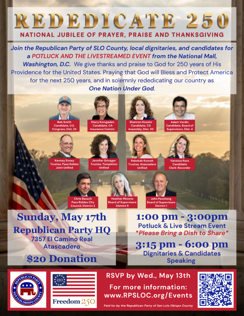 National Prayer REDEDICATION 250 Day