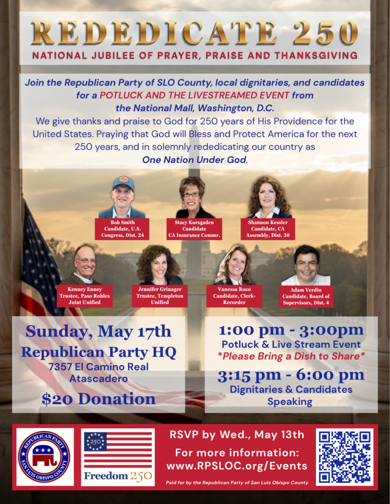 National Prayer Rededication 250 Day