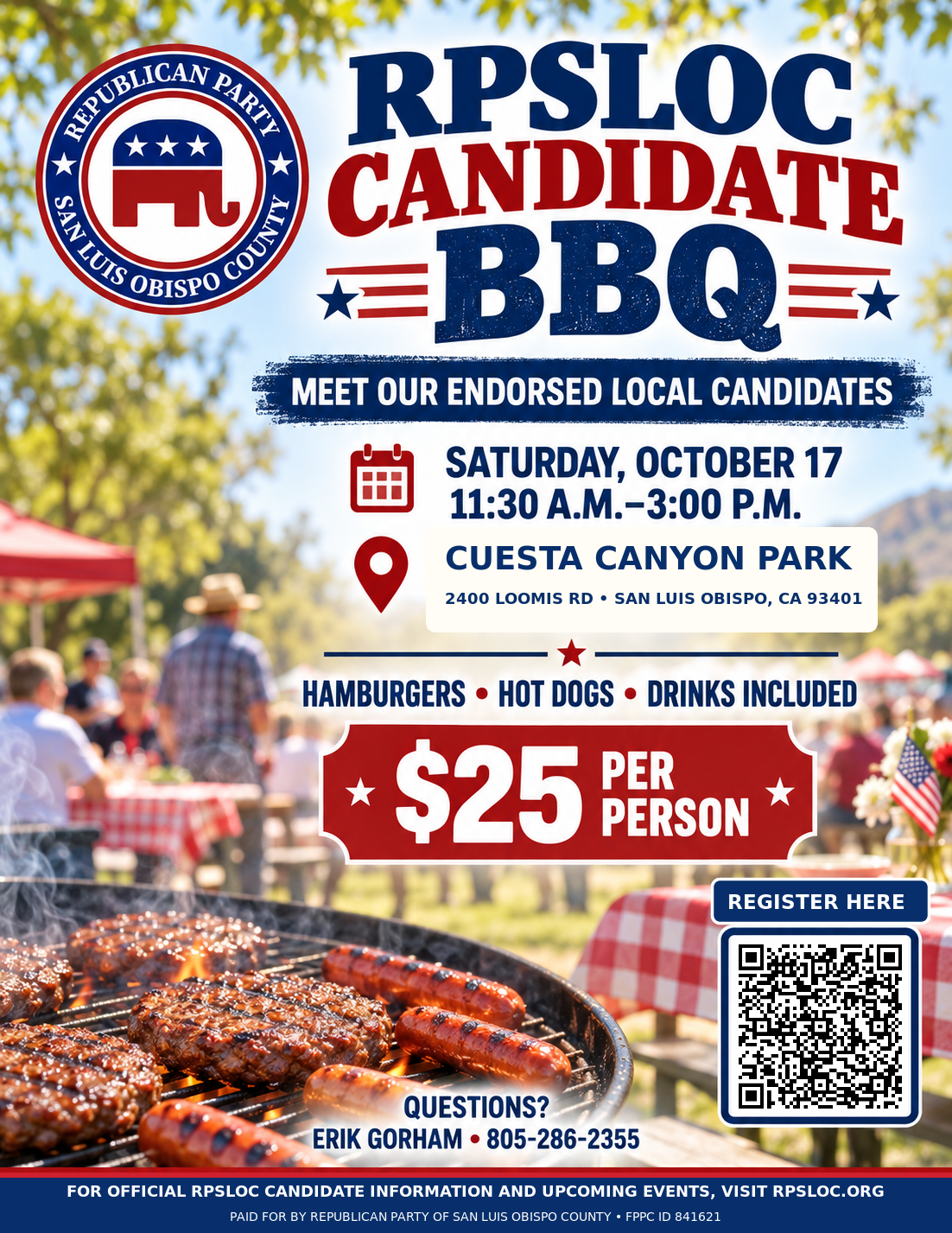 Fall BBQ for Candidates
